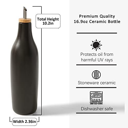 Olive Oil and Vinegar Dispenser Set (2 Count)