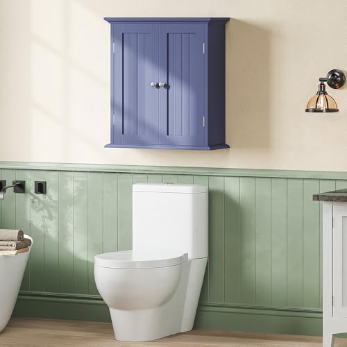 Bathroom Wall Cabinet with 2 Doors