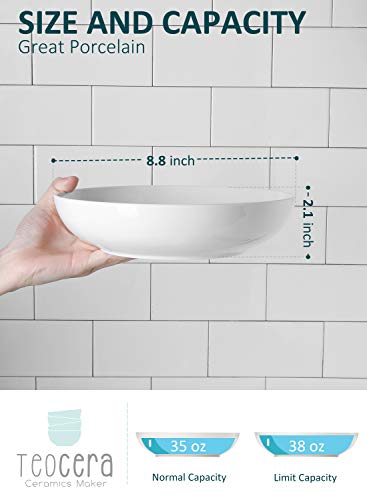 Pasta Bowls Large Salad Bowls (4 Count)