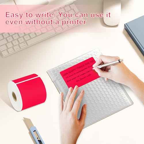 3 X 5 Inch Printable Waterproof Rectangle Color Coding Labels