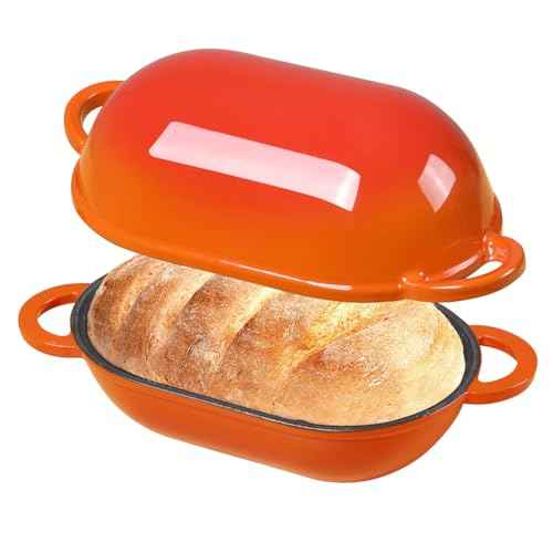 2.5 QT Enameled Cast Iron Sourdough Bread Oven