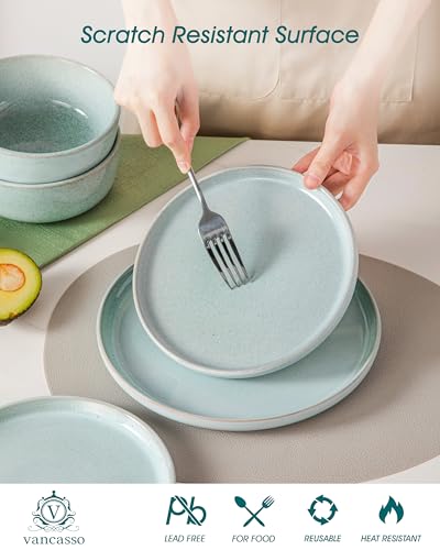 ANYA 18 Pieces Plates and Bowls Set
