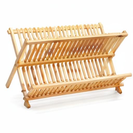 Premium Natural Bamboo Dish Rack