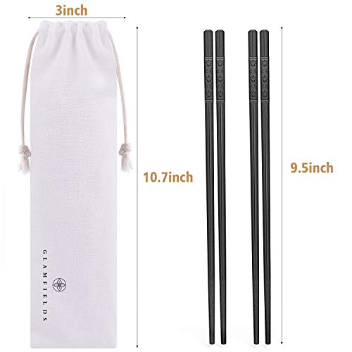 5 Pairs Fiberglass Chopsticks