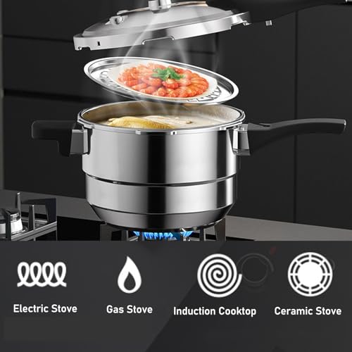 80Kpa Pressure Cooker Stainless Steel Large Capacity