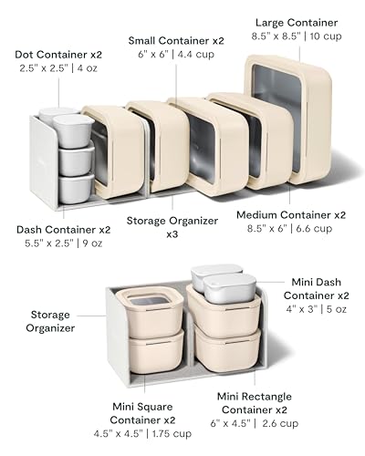 22 Piece Glass Food Storage Set (22 Count)