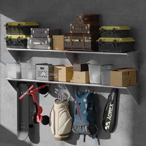 Stainless Steel Shelf 2 Pack 12"x48" (2 Count)