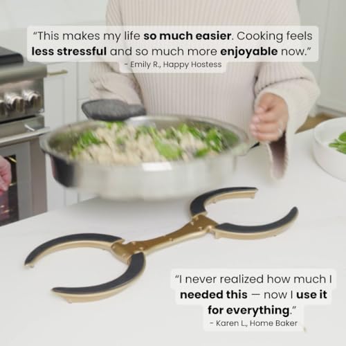 Pot Lid Holder While Cooking