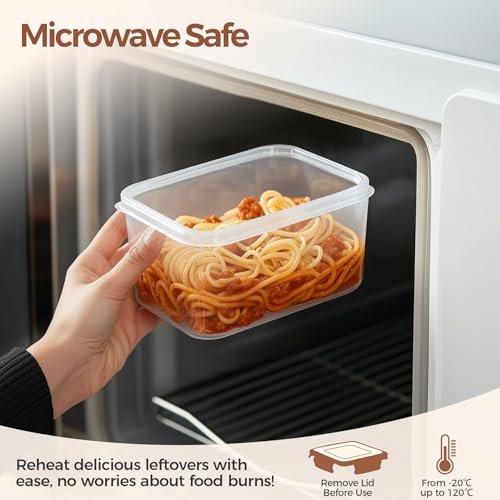 Airtight Food Storage Containers with Lids 0.8 (3 Count)