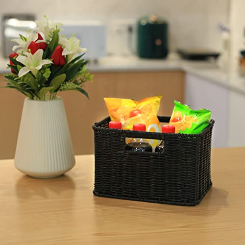Large Wicker Baskets for Storage (3 Count)