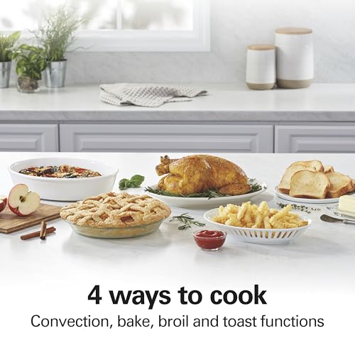 Easy Reach 6 Slice Countertop Convection Toaster Oven