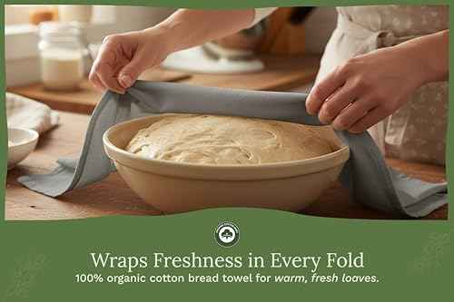 Gray Flour Sack Tea Towels (5 Count)