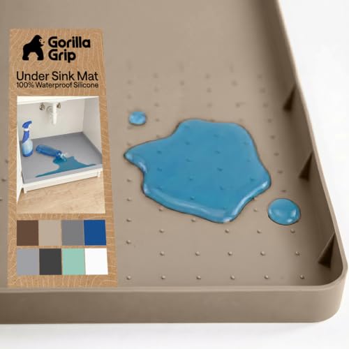 Waterproof Silicone Under Sink Mat (330 sq inches)