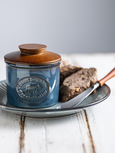 French Butter Dish with Lid