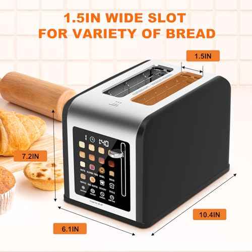 2 Slice Toaster Touch Screen