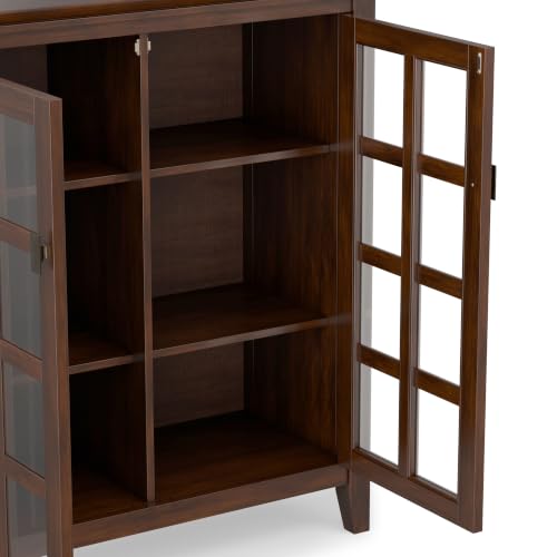 Artisan 38" Wide Solid Wood Cabinet in Russet Brown