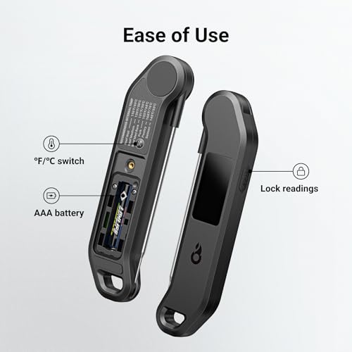 1 Sec Professional Digital Meat Thermometer
