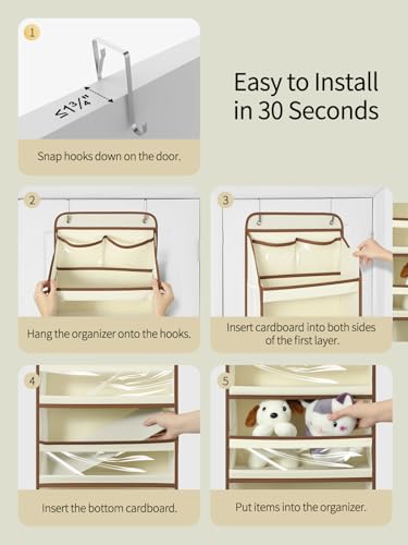 5 Tier Over the Door Organizer
