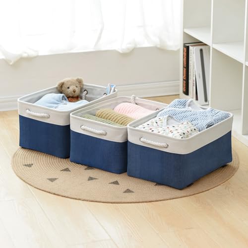 Collapsible Storage Bin for Shelves (3 Count)