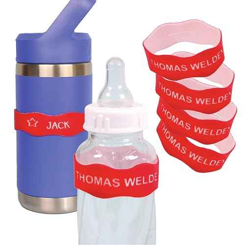 Orbit Labels Silicone Bottle Bands (4 Count)