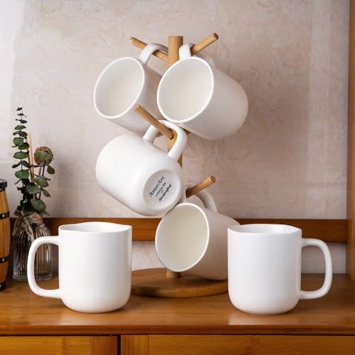 14oz Coffee Mugs Set of 6 (6 Count)