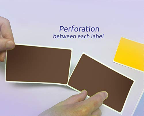 500 Rectangle Stickers (500 Count)