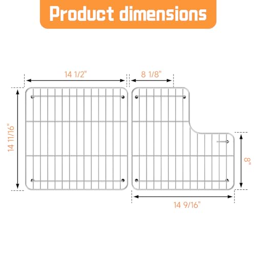 29.12"x14.7" Stainless Steel Sink Rack for Kohler K