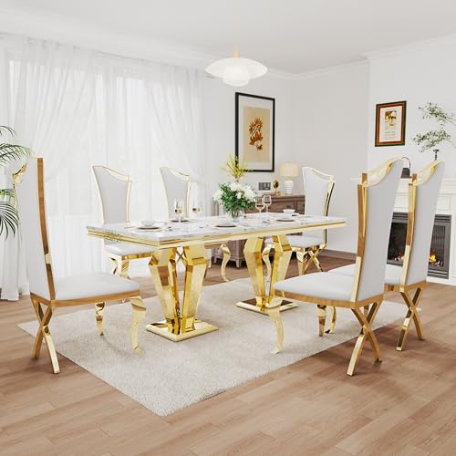 7 Piece Luxury Dining Room Set (7 Count)