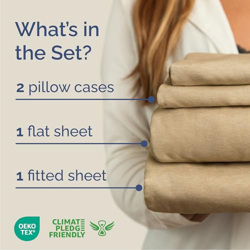 Queen Size 4 Piece Sheet Set (4 Count)