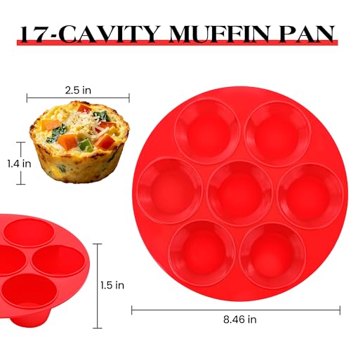 Silicone Muffin Pan for Air Fryer Oven