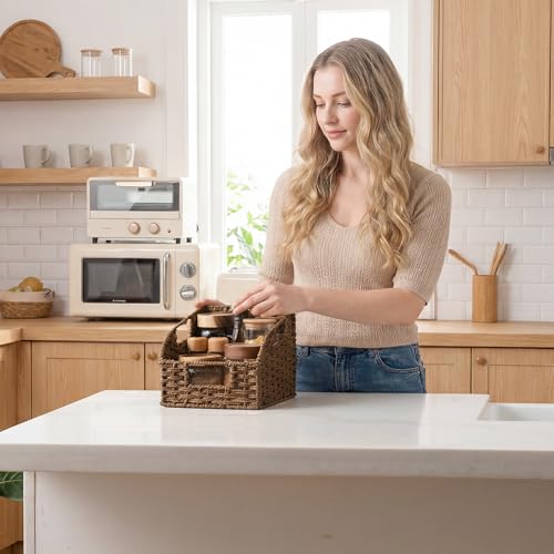Wicker Baskets for Organizing (2 Count)