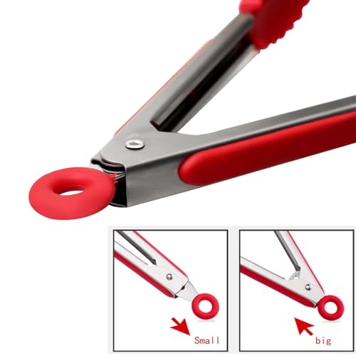 9” Kitchen Tongs (4 Count)