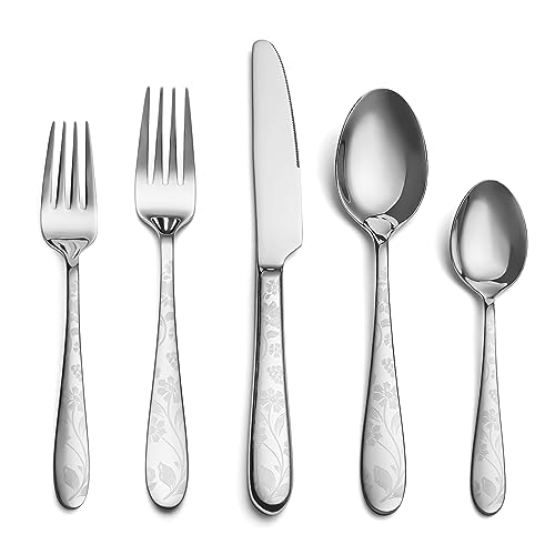 40 Piece Silverware Set Service for 8 (40 Count)