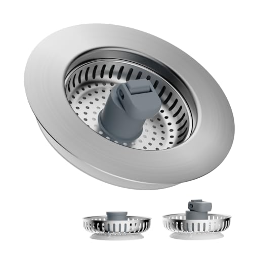 3 in 1 Kitchen Sink Drain Strainer
