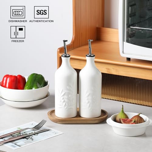 Sweejar Ceramic Olive Oil Dispenser Bottle