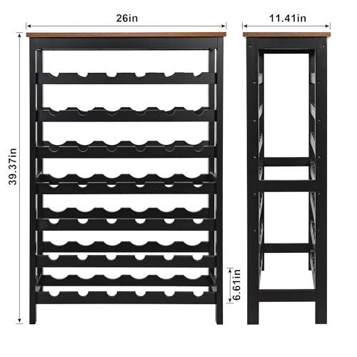 42 Bottles Bamboo Wine Rack (42 Count)