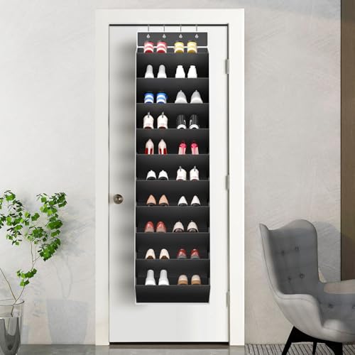 10 Tiers Large Size Over the Door Shoe Organizer Storage