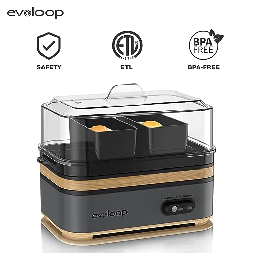 Rapid Egg Cooker Electric 6 Eggs Capacity (6 Count)