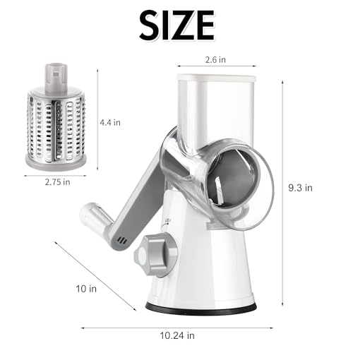 Rotary Cheese Grater Hand Crank