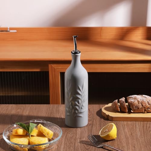 Sweejar Large Ceramic Olive Oil Dispenser Bottle