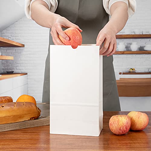 Bag Tek 12lb Paper Bags 100 Disposable Lunch Bags (100 Count)