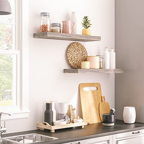 Floating Shelves for Wall (2 Count)