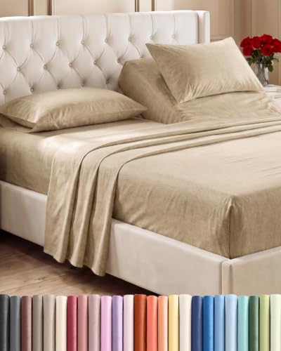 Flex Top Split Head King 4 Piece Sheet Set