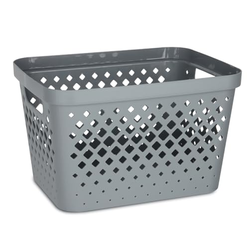 Plastic Storage Basket Set (6 Count)