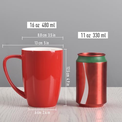 Porcelain Mug Set (6 Count)