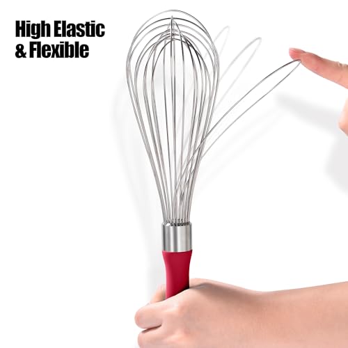 18 8 Stainless Steel Balloon Whisk for Cooking