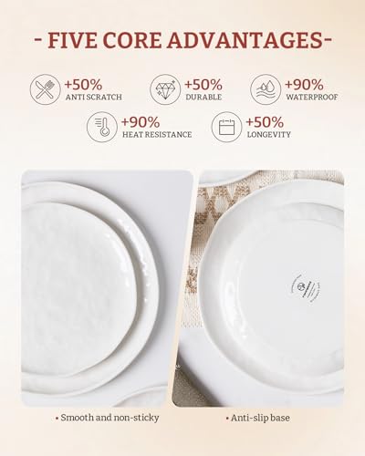 Porcelain Dinnerware Set for 6