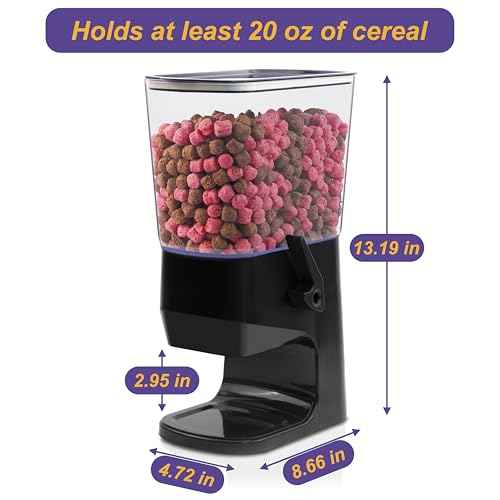 Cereal Dispenser Countertop 1 Pack