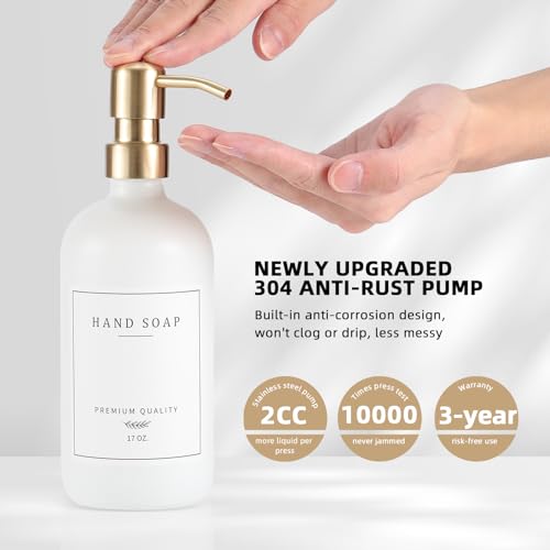 Soap Dispenser Bathroom (4 Count)