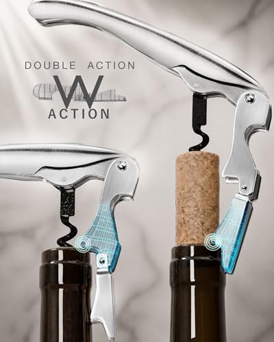 Zero Resistance THE HELIX Elite Corkscrew Silent Wine Bottle Opener Waiters Corkscrew Wine Key